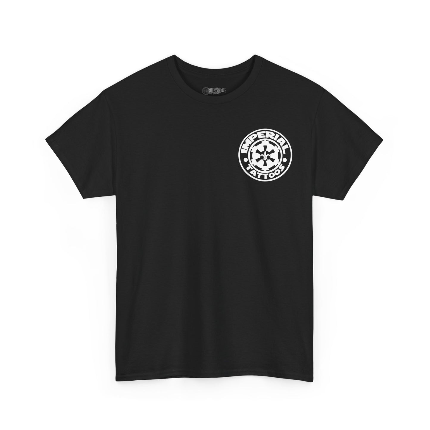 Cog front pocket, Skull & Sabers on back T-Shirt