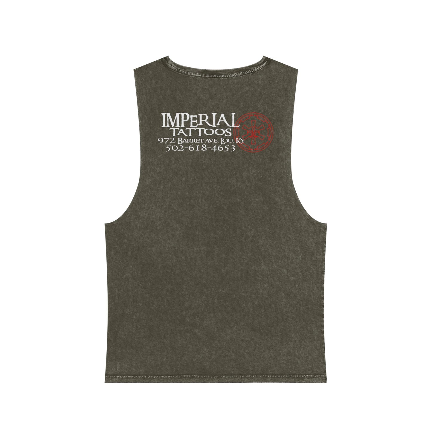 Unisex Stonewash Tank Top
