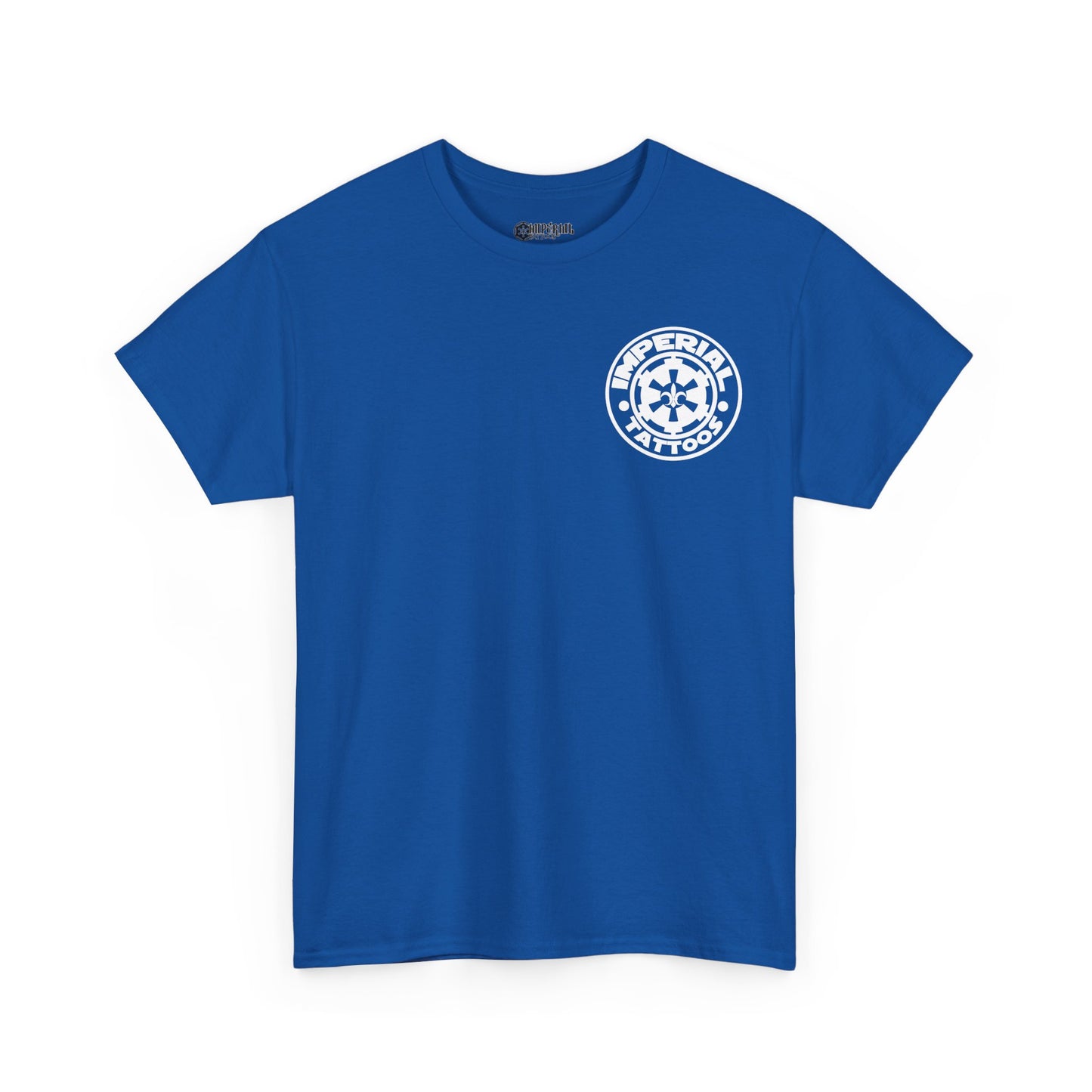 Cog front pocket, Skull & Sabers on back T-Shirt