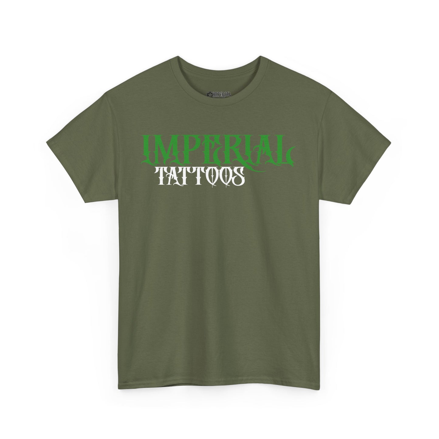 Gothic Script Green T-Shirt