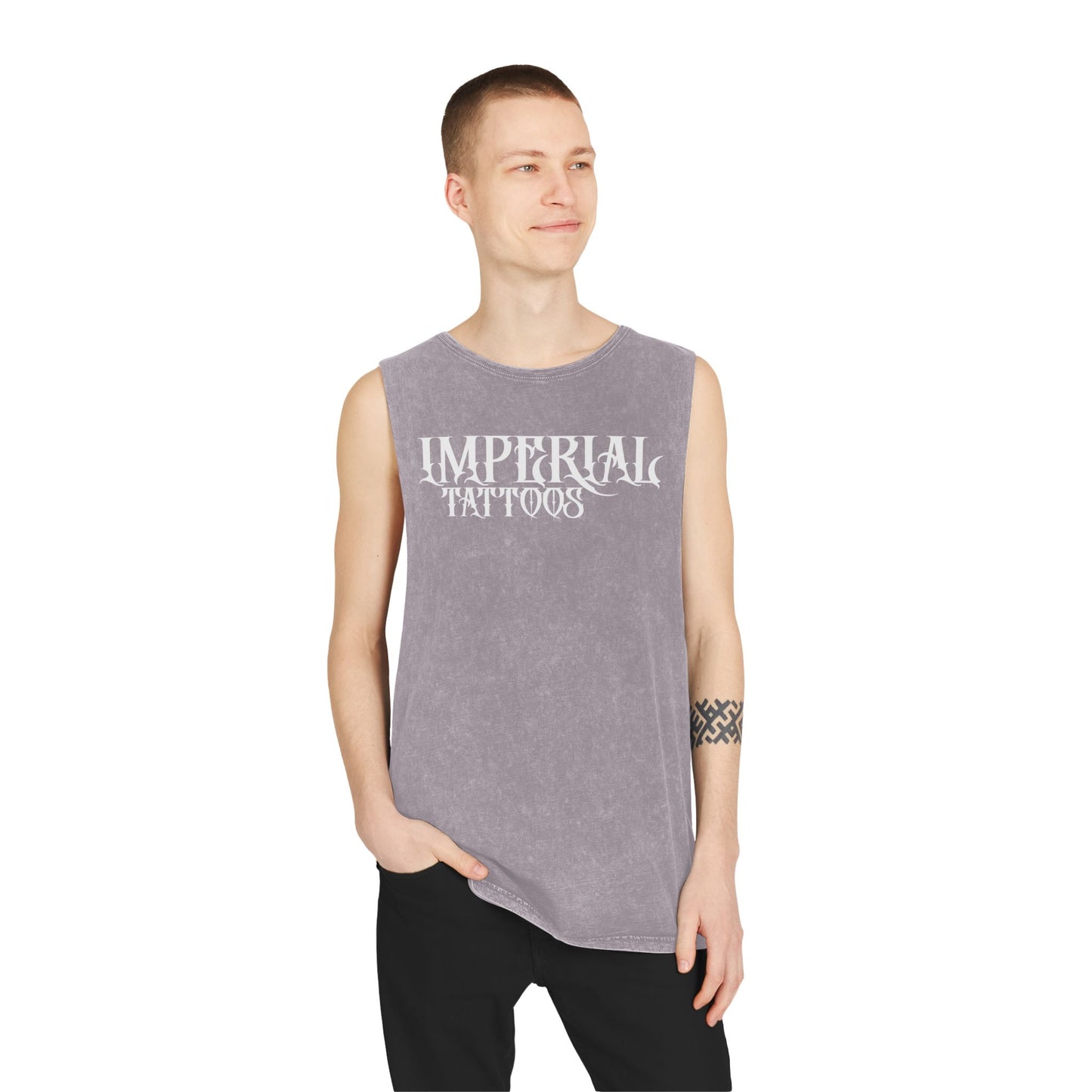 Unisex Stonewash Tank Top