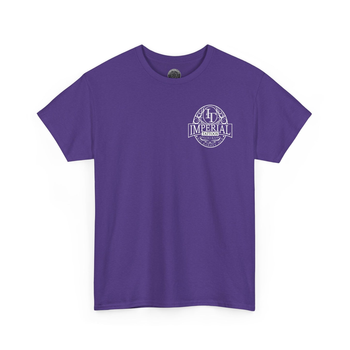 Imperial Tattoos Smokers T-Shirt WHITE print