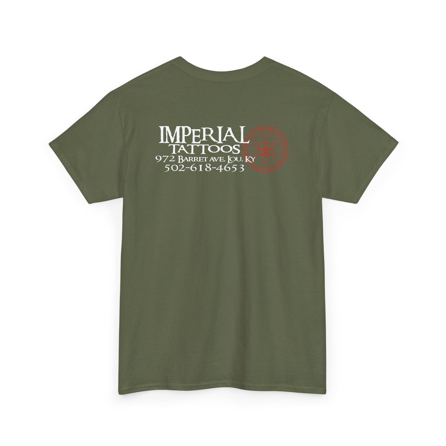 Gothic Script Red T-Shirt