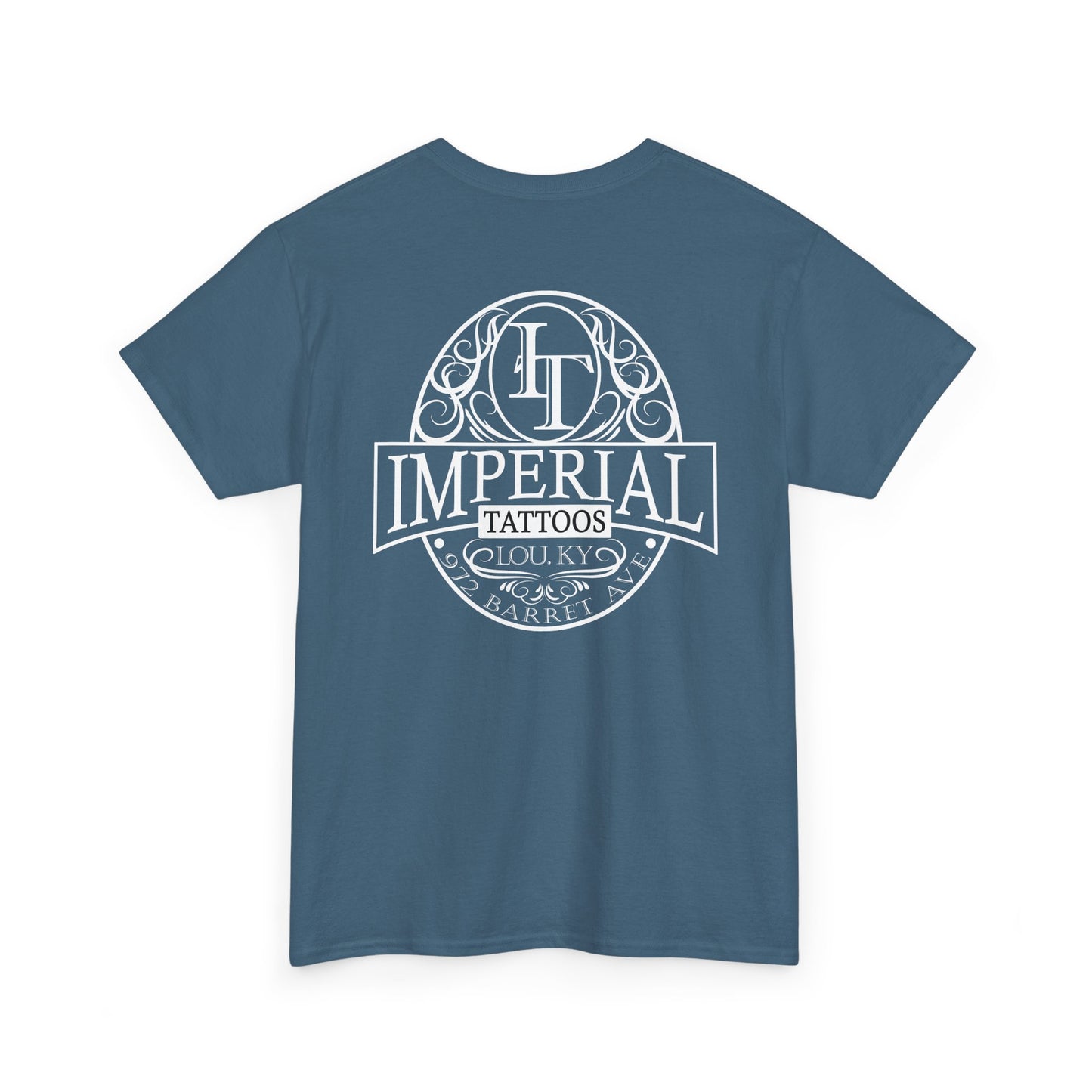 Imperial Tattoos Smokers T-Shirt WHITE print