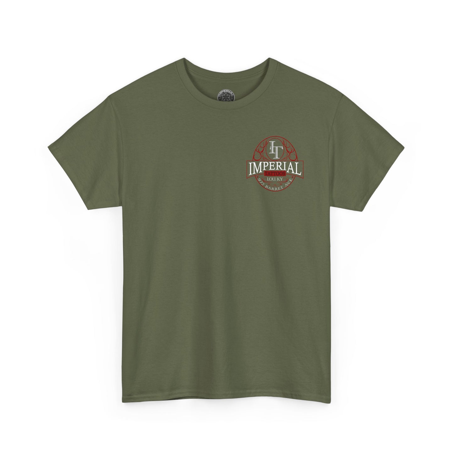 Imperial Tattoos Smokers T-Shirt RED