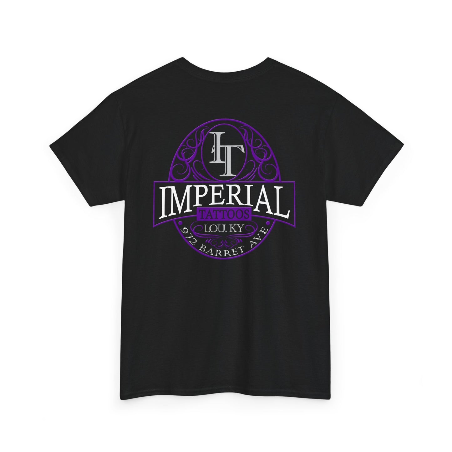 Imperial Tattoos Smokers T-Shirt PURPLE