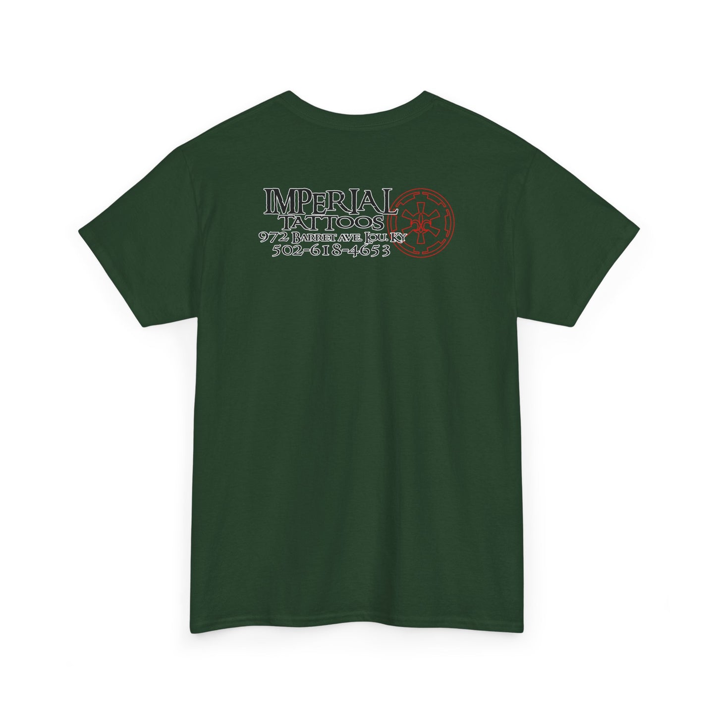 Gothic Script Green T-Shirt
