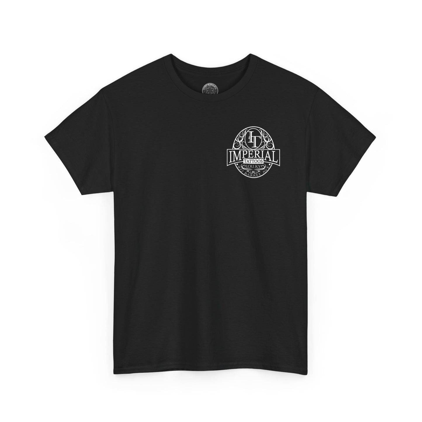 Imperial Tattoos Smokers T-Shirt WHITE print