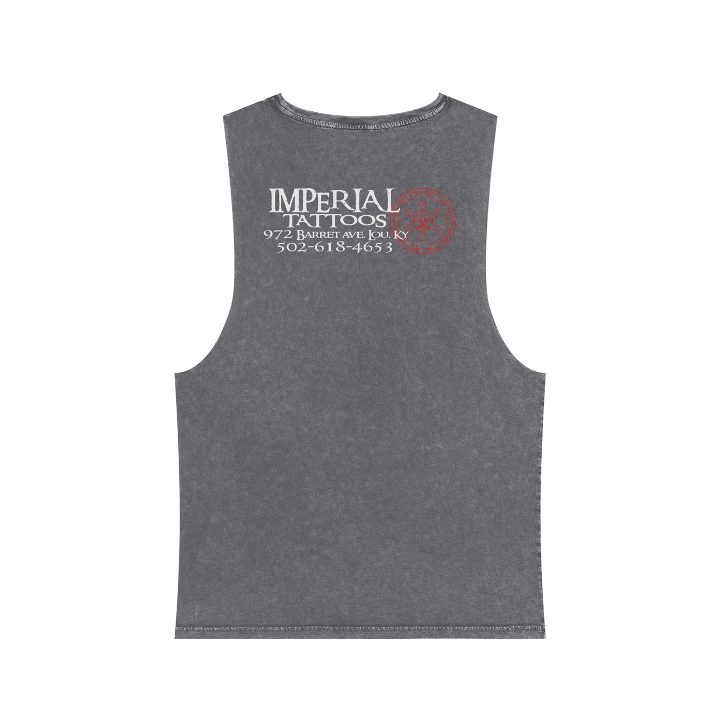 Unisex Stonewash Tank Top