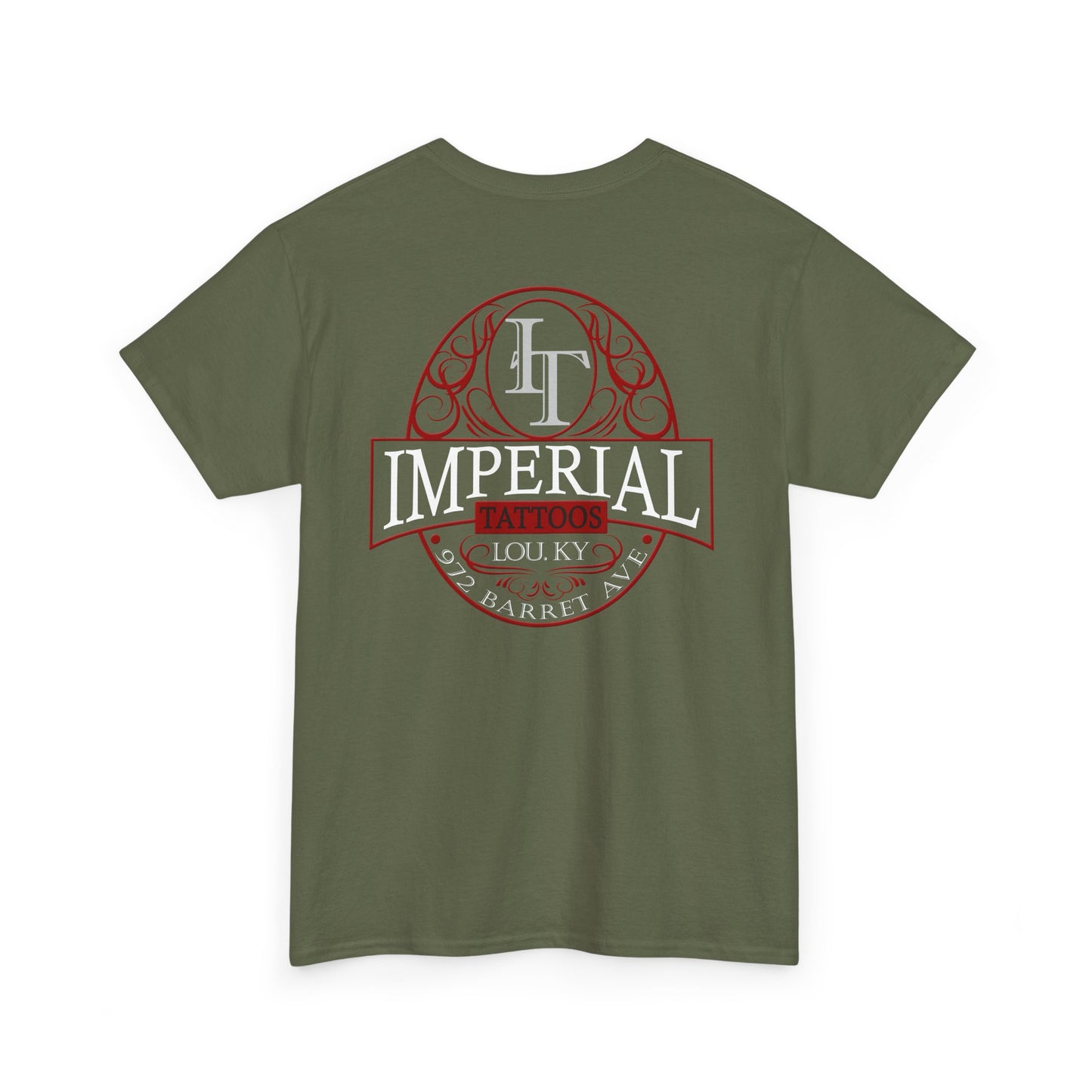 Imperial Tattoos Smokers T-Shirt RED