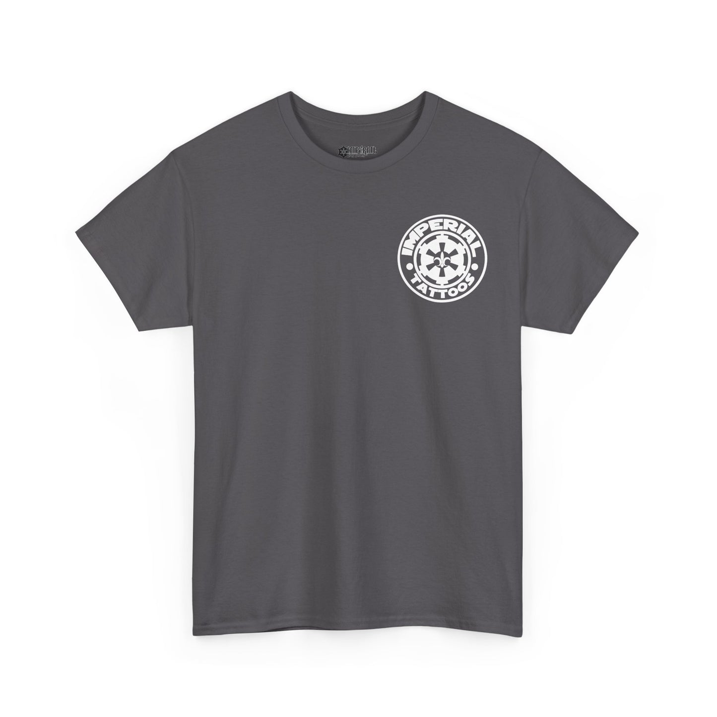 Cog front pocket, Skull & Sabers on back T-Shirt