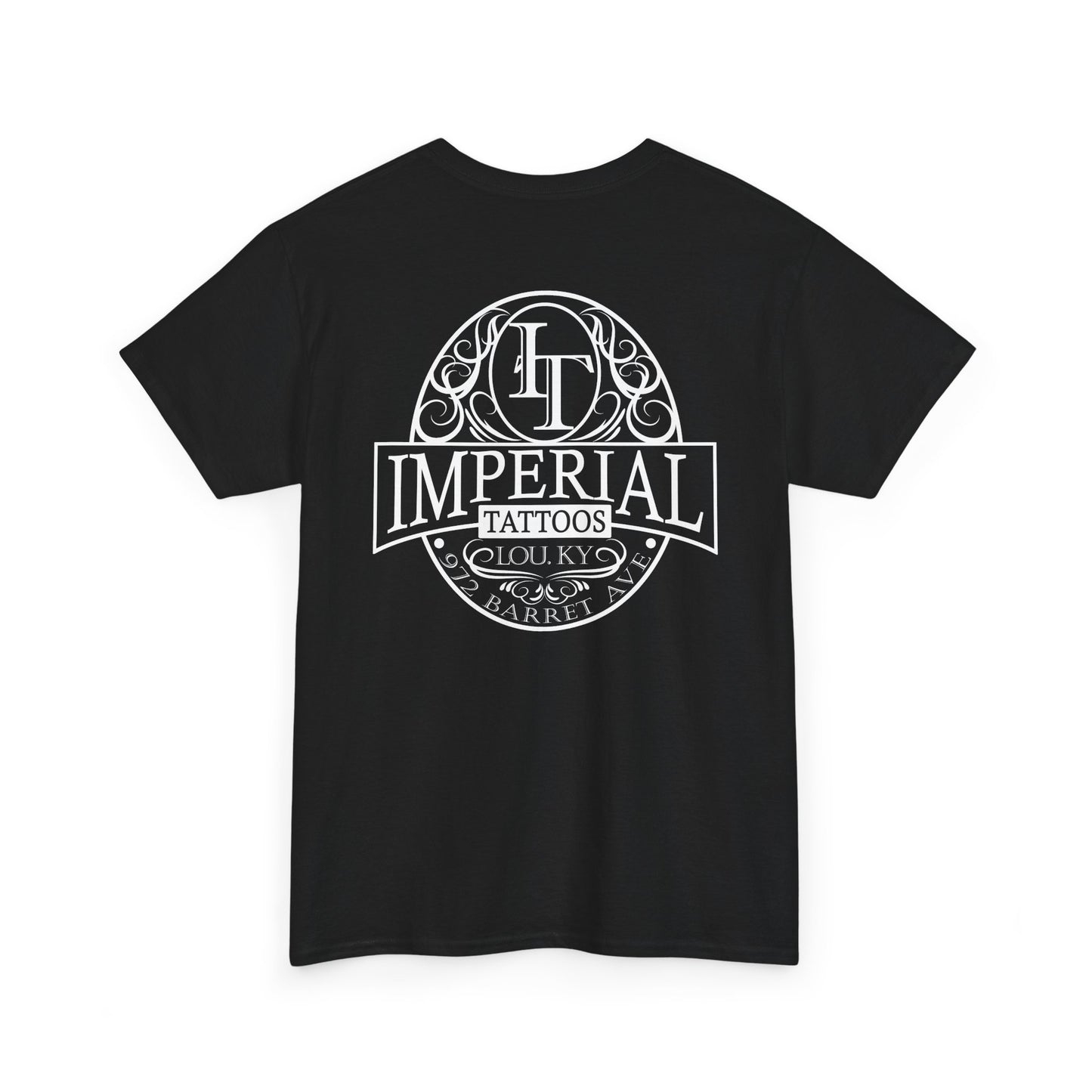 Imperial Tattoos Smokers T-Shirt WHITE print