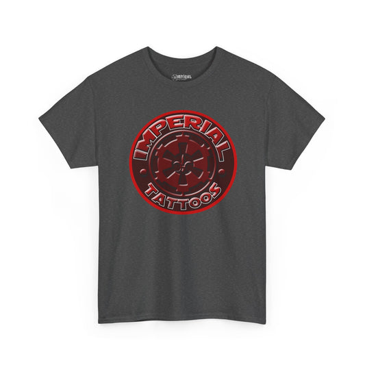 2016 Cog- Red | Imperial Tattoos Graphic Tee - Unisex Heavy Cotton Shirt, Tattoo Parlor Merch, Gift for Tattoo Lovers, Casual Fashion, Cool Streetwear