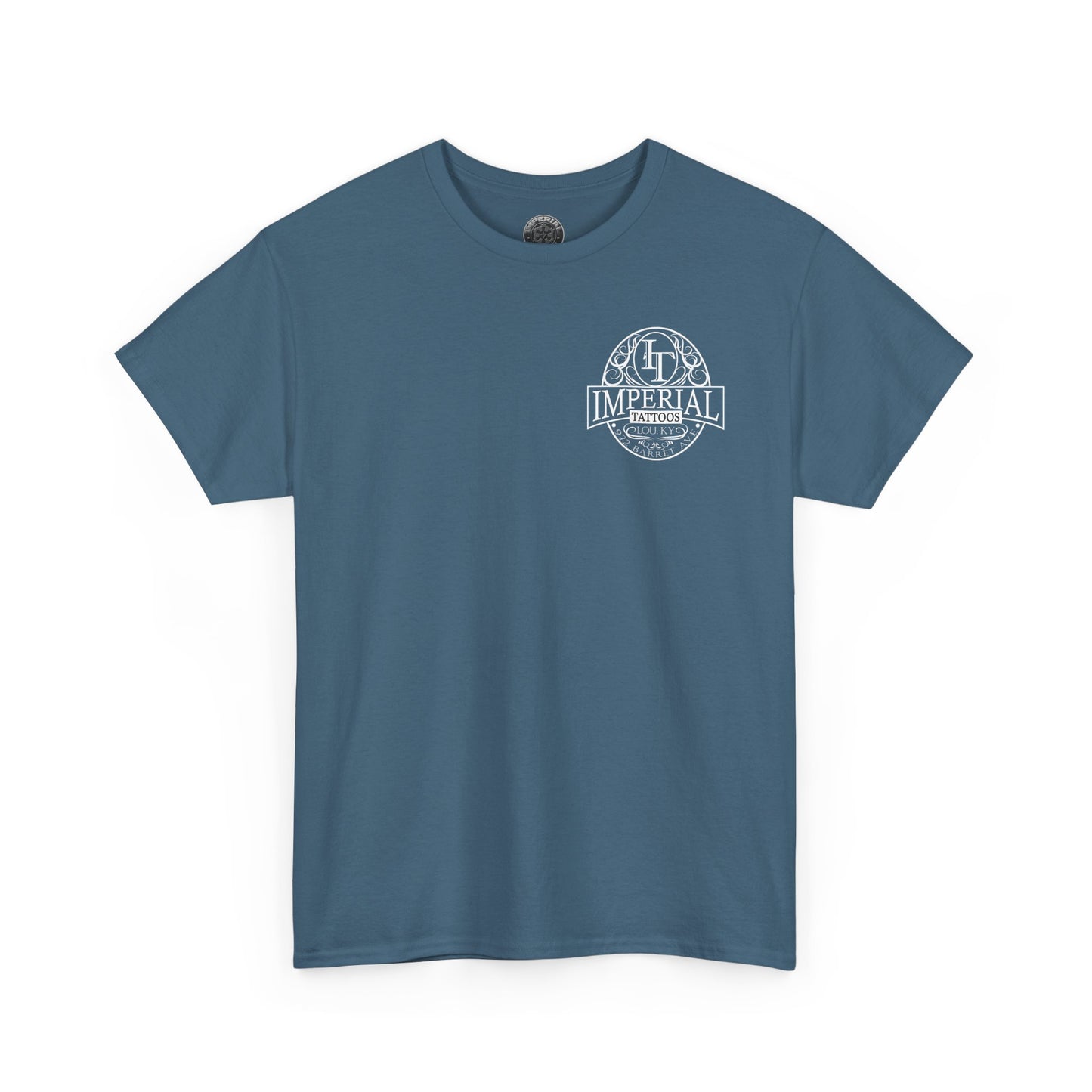 Imperial Tattoos Smokers T-Shirt WHITE print