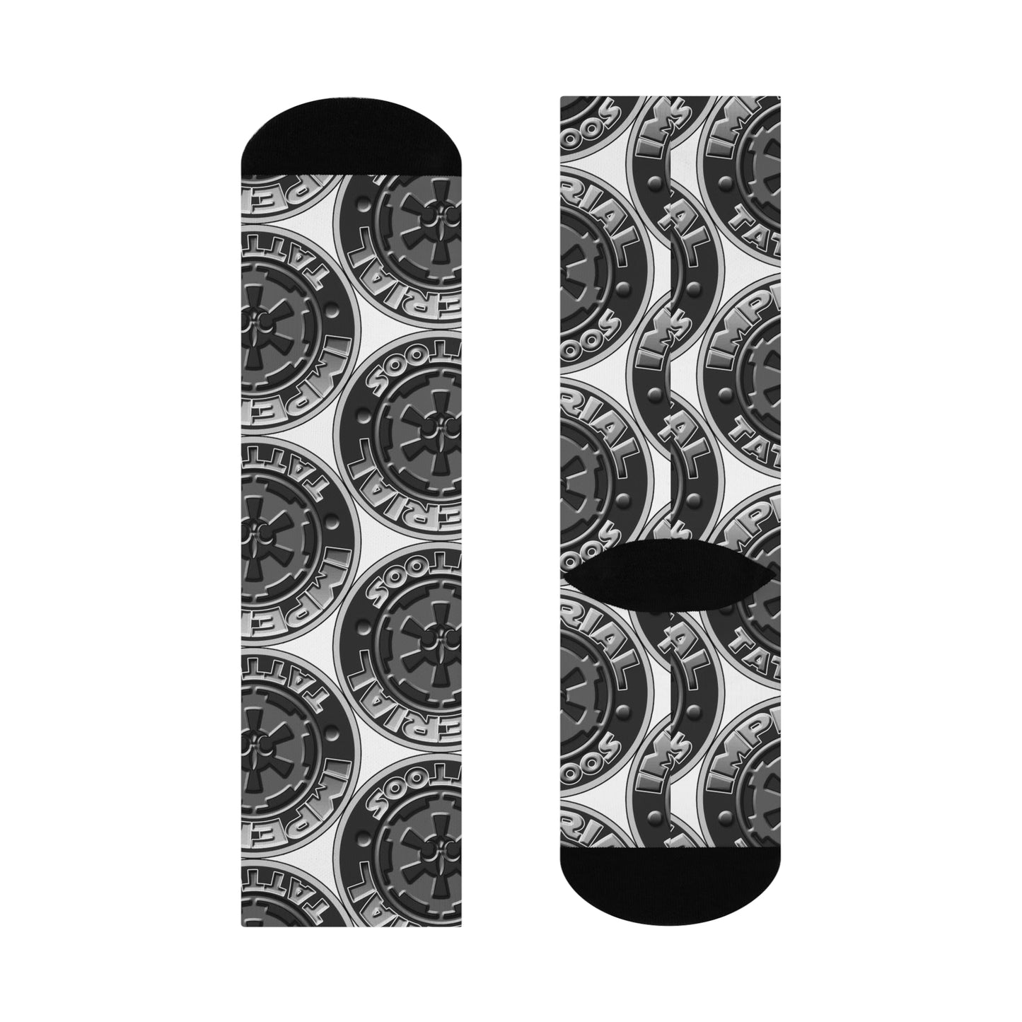 Imperial Tattoos Cushioned Crew Socks | Stylish & Comfortable Footwear for Tattoo Lovers