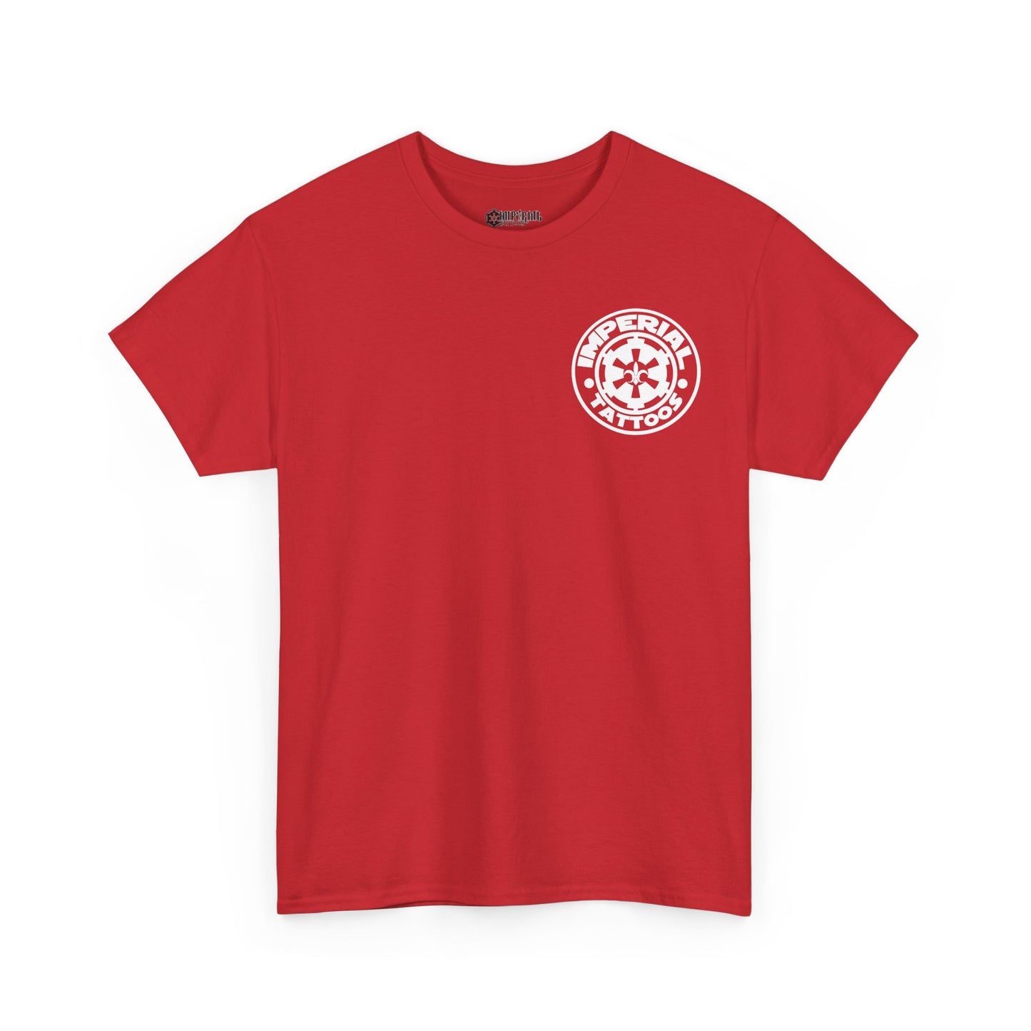 Cog front pocket, Skull & Sabers on back T-Shirt