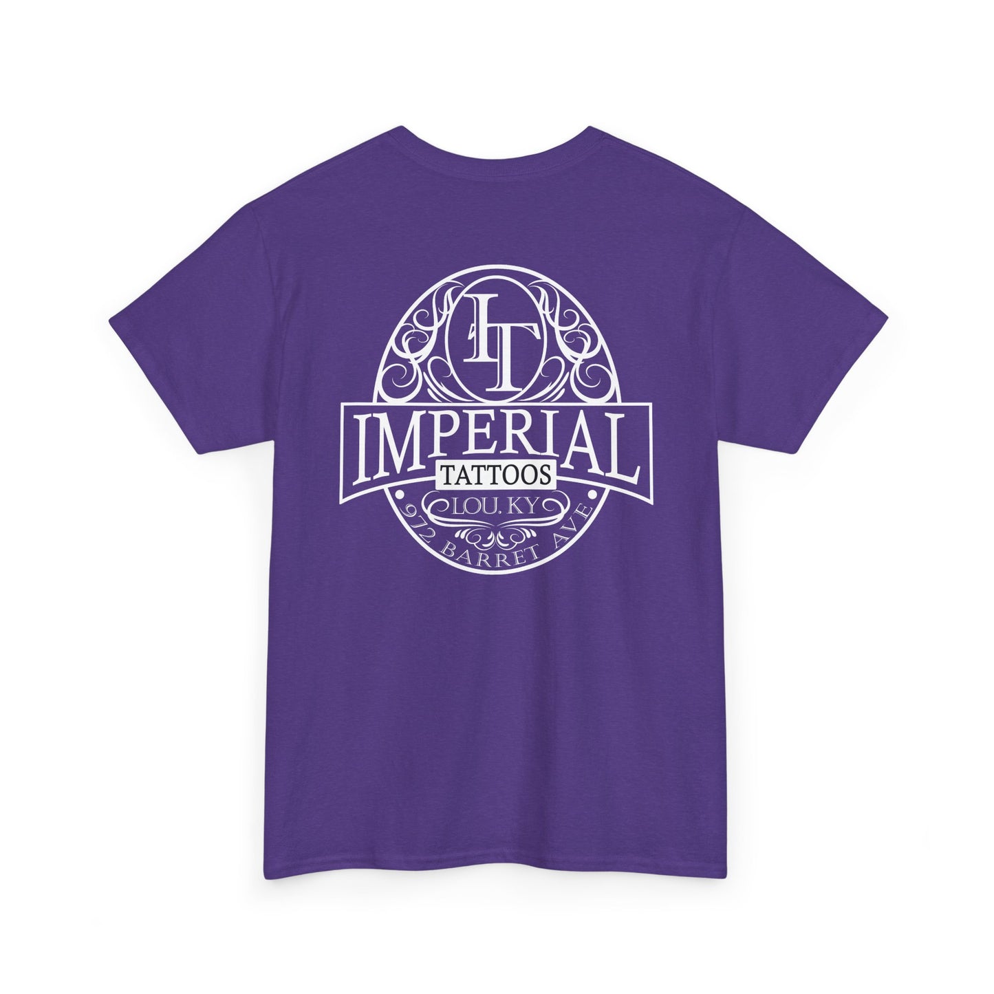 Imperial Tattoos Smokers T-Shirt WHITE print