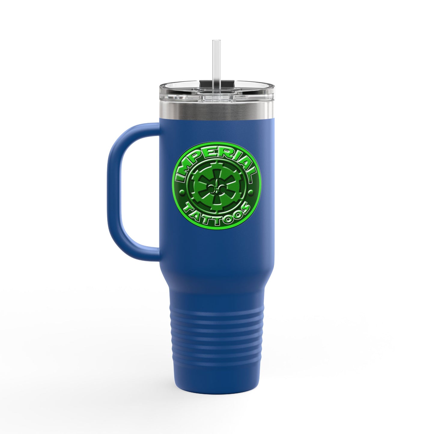 Insulated Travel Mug - 40oz Order 66 Design green/purple