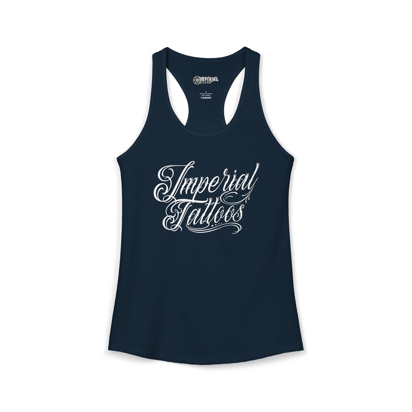 Women's Racerback Tank Imperial Tattoos Beautiful Disaster