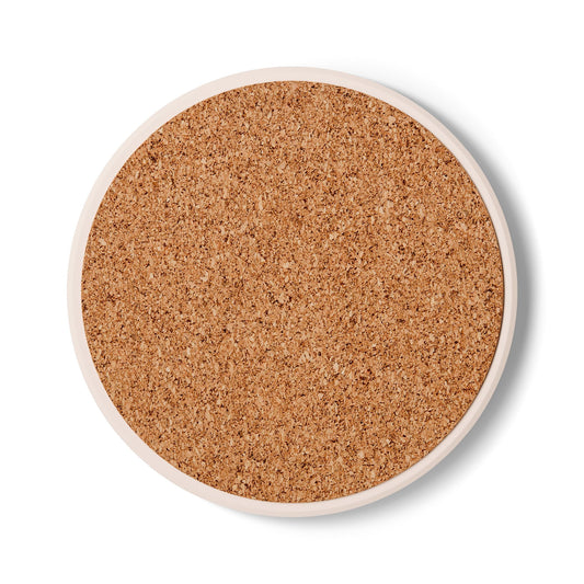 Imperial Tattoos Ceramic Coaster - Stylish Drinkware Accessory for Tattoo Enthusiasts