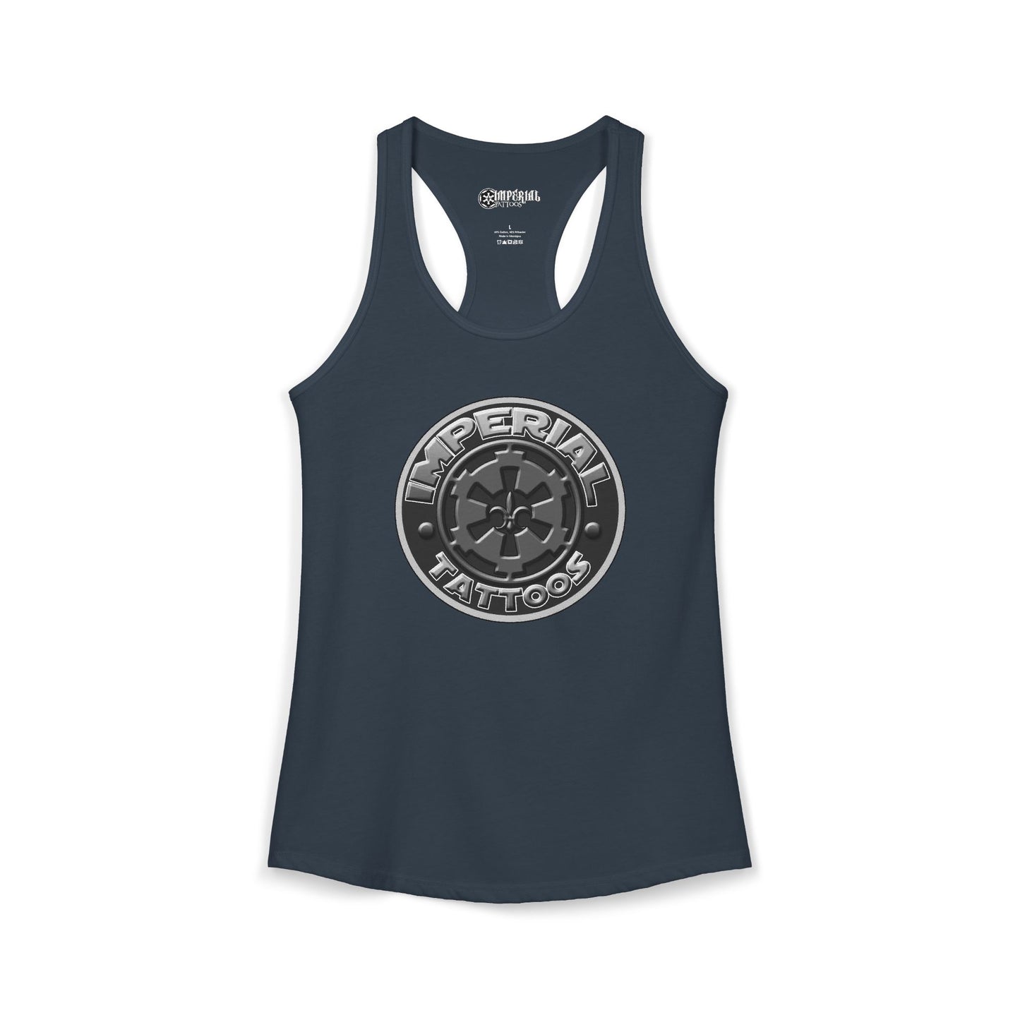 Women's Racerback Tank Imperial Tattoos 2016 COG GREY