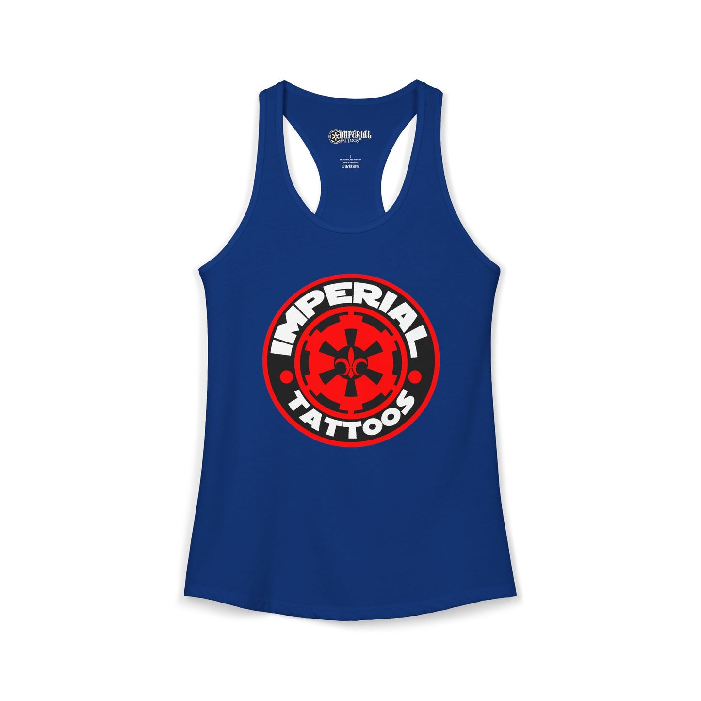 Women's Racerback Tank Imperial Tattoos 2014 COG RED