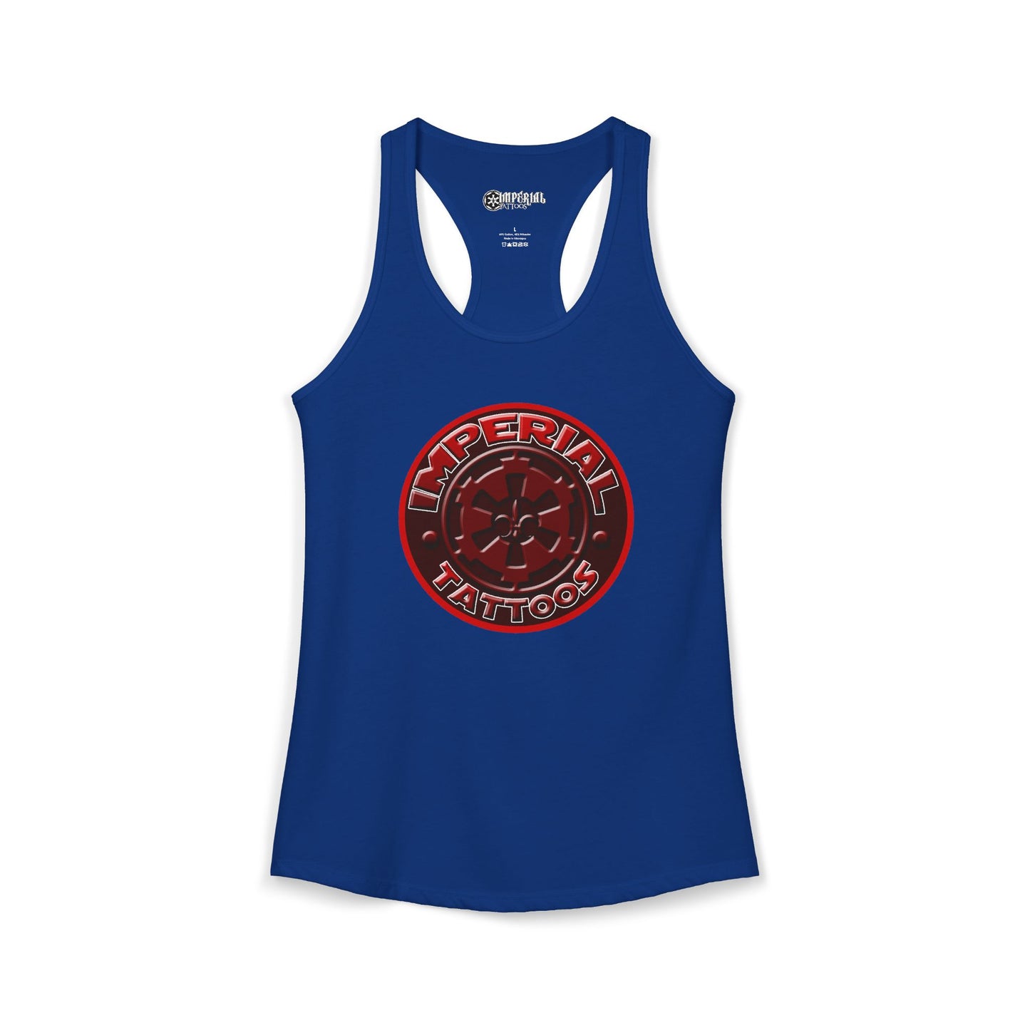 Women's Racerback Tank Imperial Tattoos 2016 COG RED