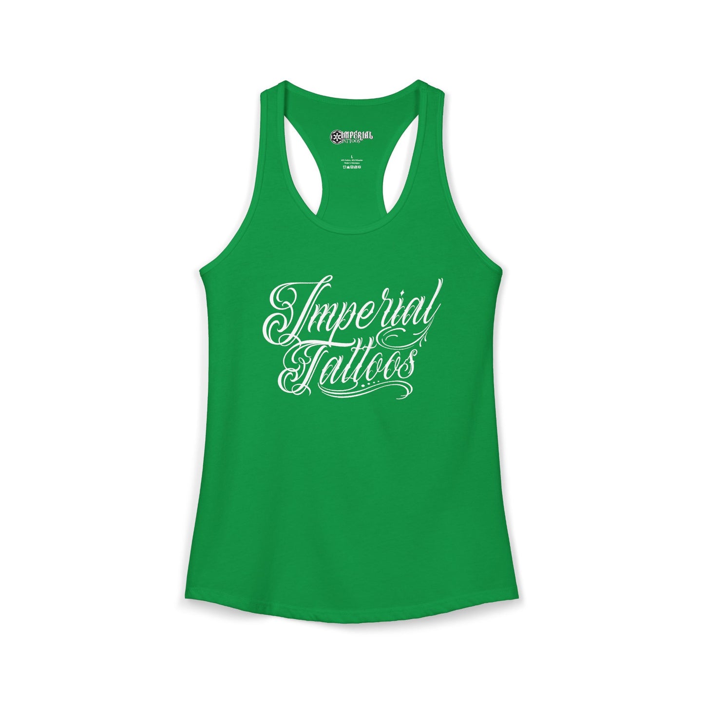 Women's Racerback Tank Imperial Tattoos Beautiful Disaster