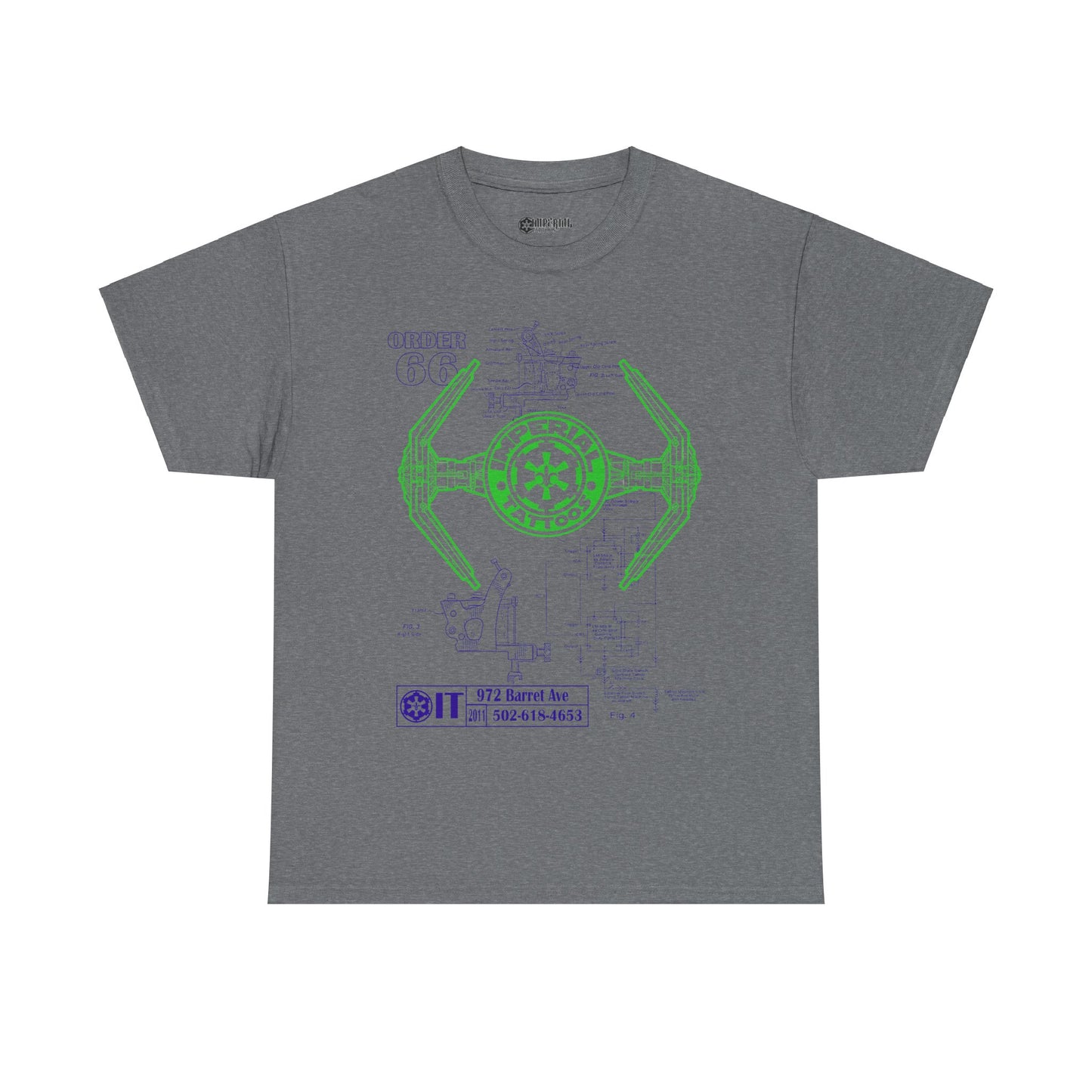 Schematic Green/Purple T-Shirt