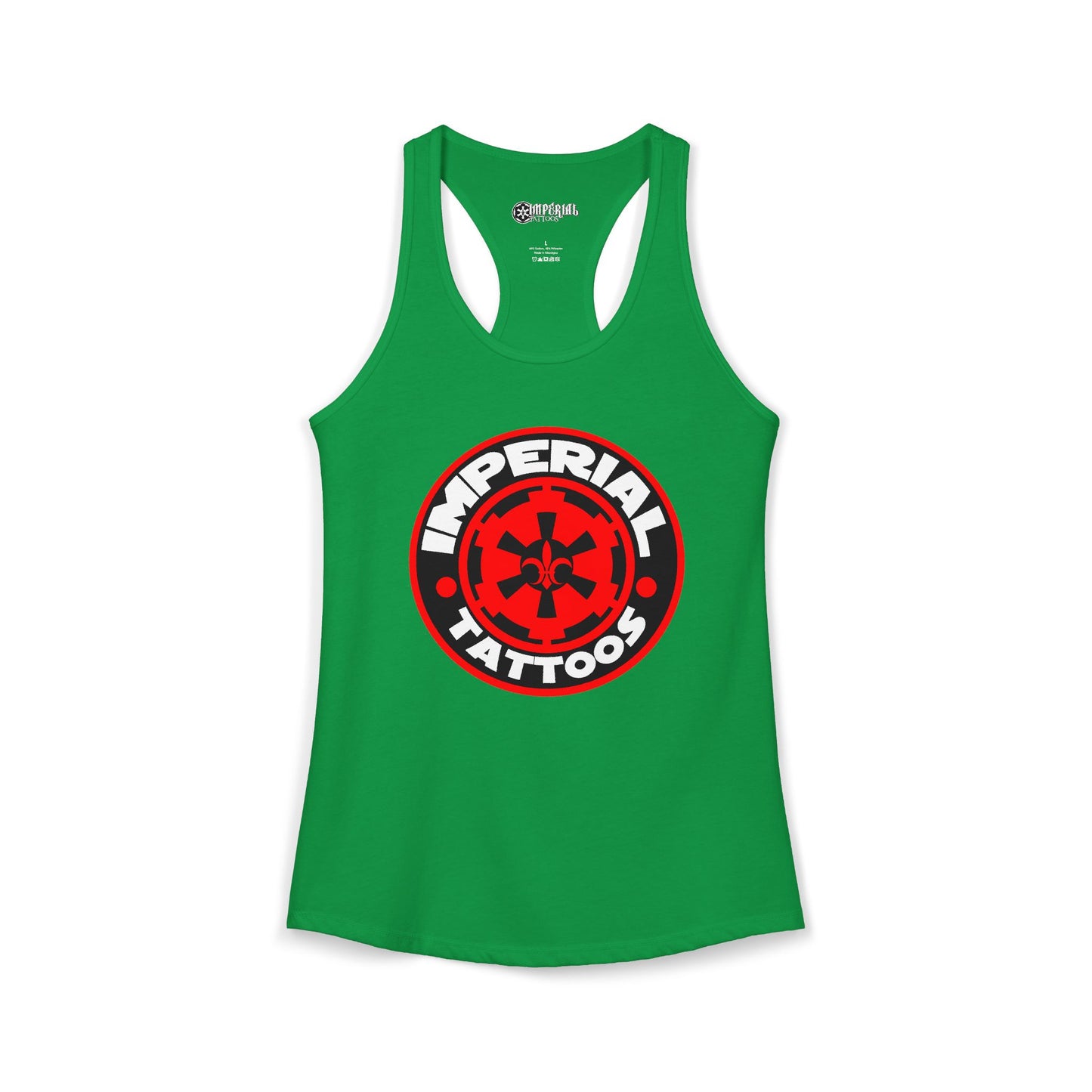 Women's Racerback Tank Imperial Tattoos 2014 COG RED