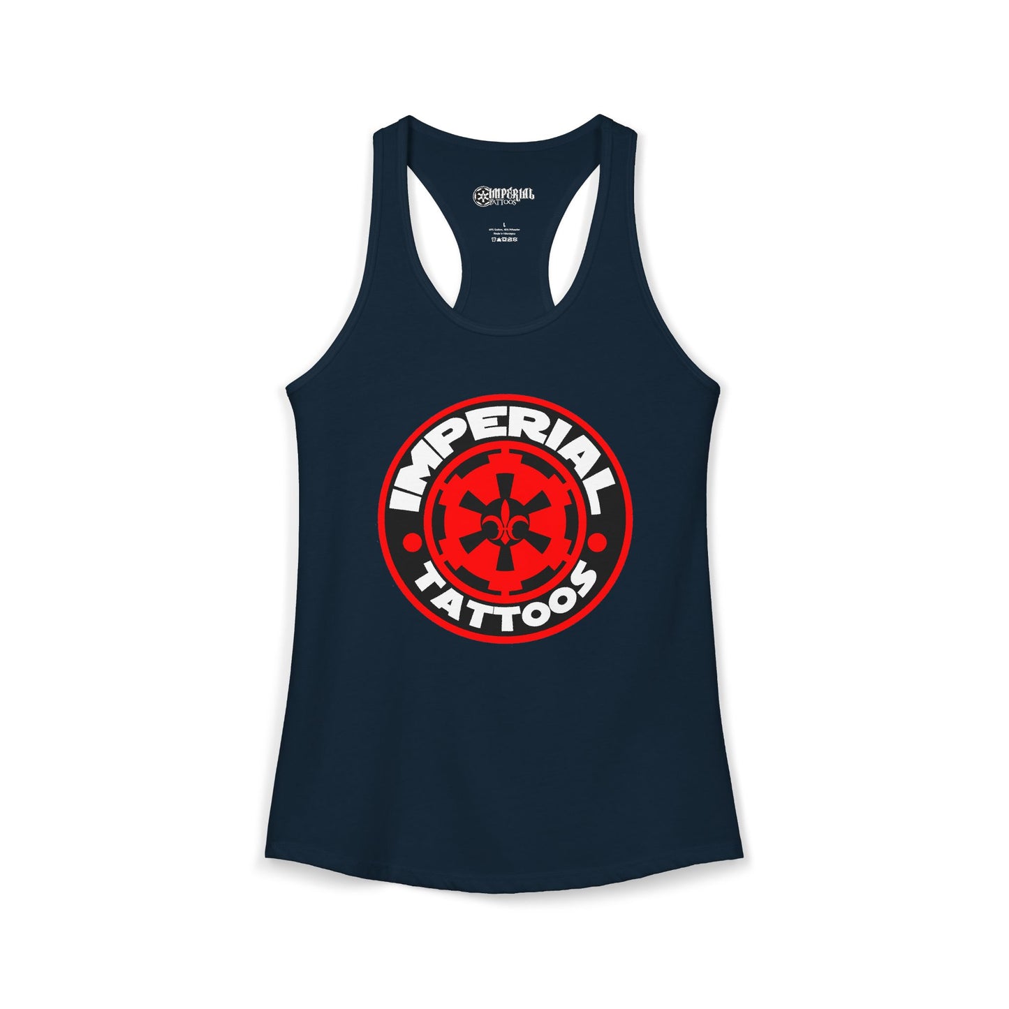 Women's Racerback Tank Imperial Tattoos 2014 COG RED
