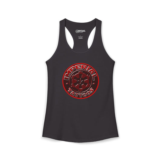 Women's Racerback Tank Imperial Tattoos 2016 COG RED