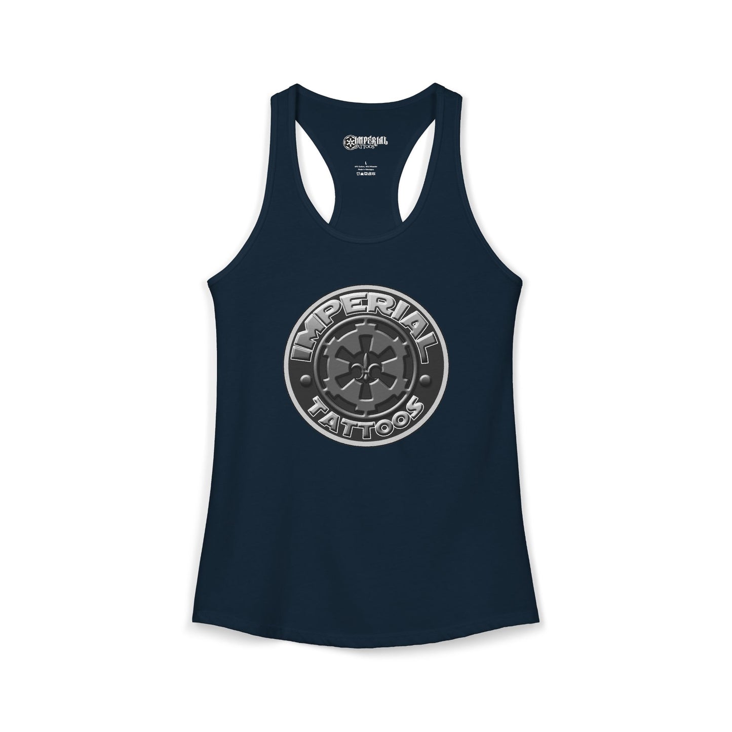 Women's Racerback Tank Imperial Tattoos 2016 COG GREY
