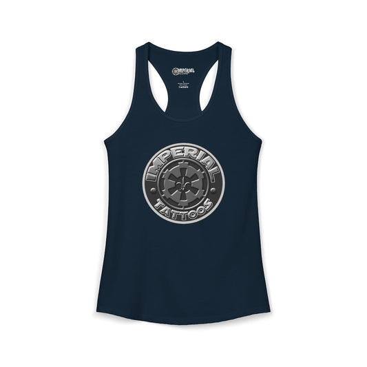 Women's Racerback Tank Imperial Tattoos 2016 COG GREY