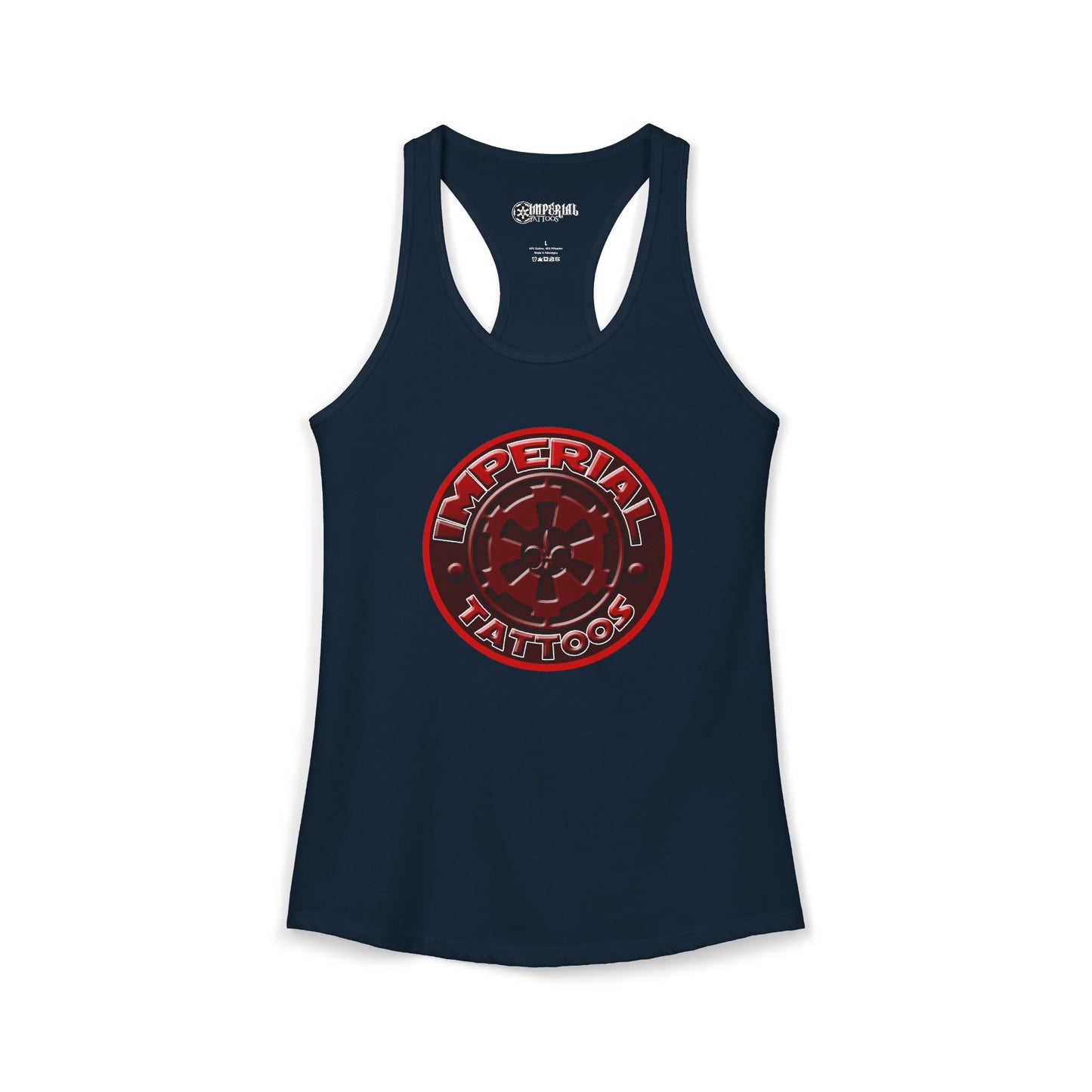 Women's Racerback Tank Imperial Tattoos 2016 COG RED