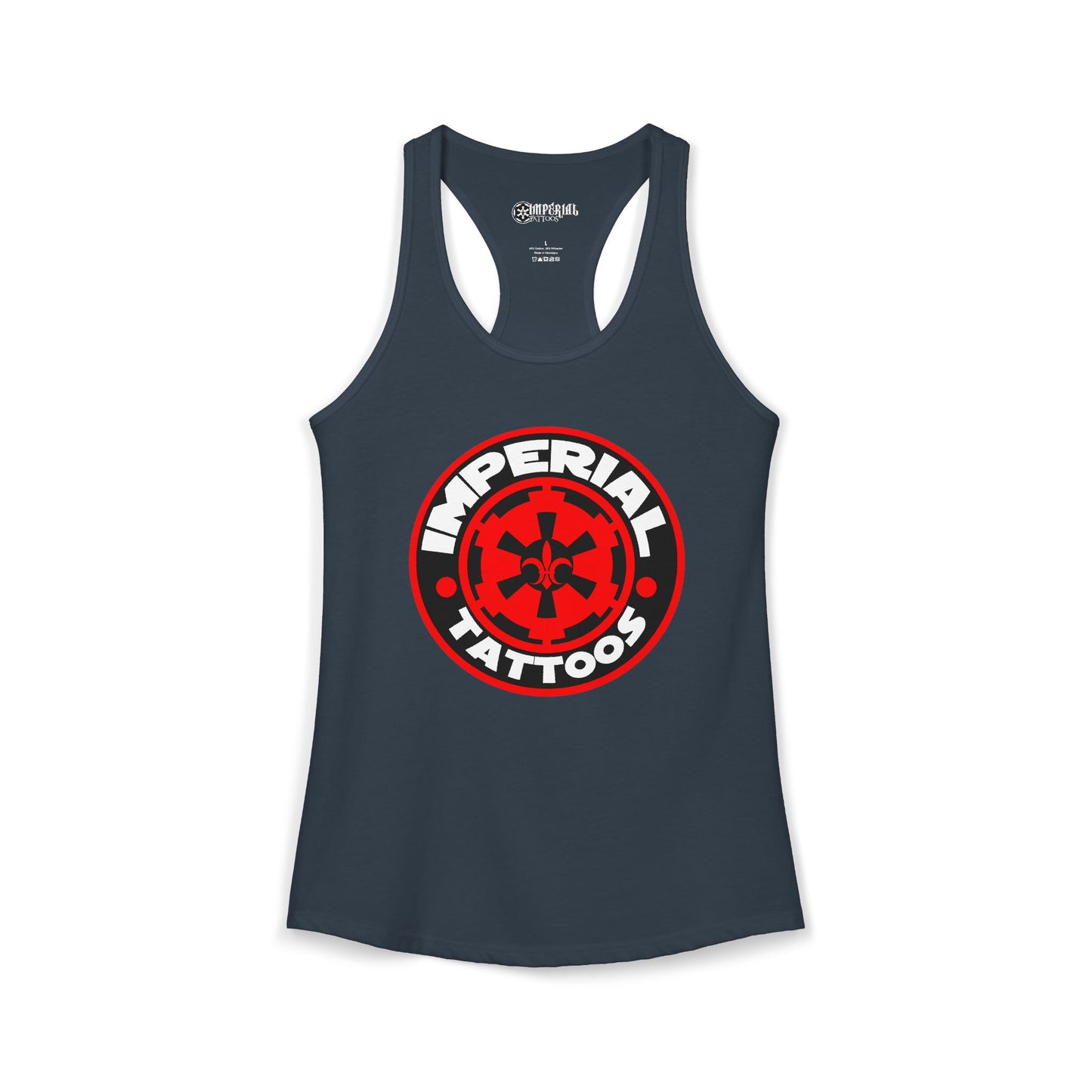 Women's Racerback Tank Imperial Tattoos 2014 COG RED