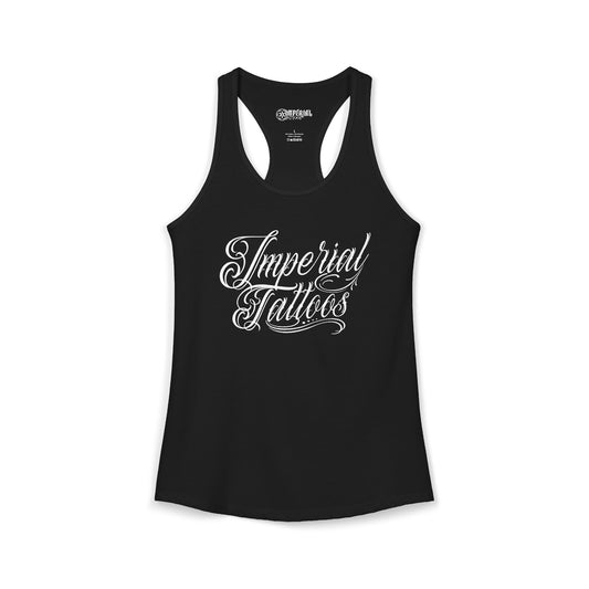 Women's Racerback Tank Imperial Tattoos Beautiful Disaster