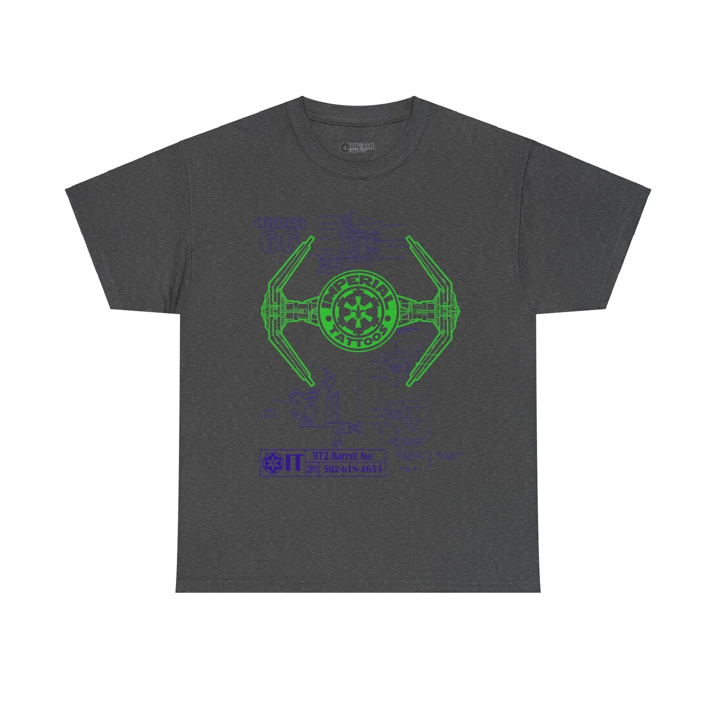 Schematic Green/Purple T-Shirt