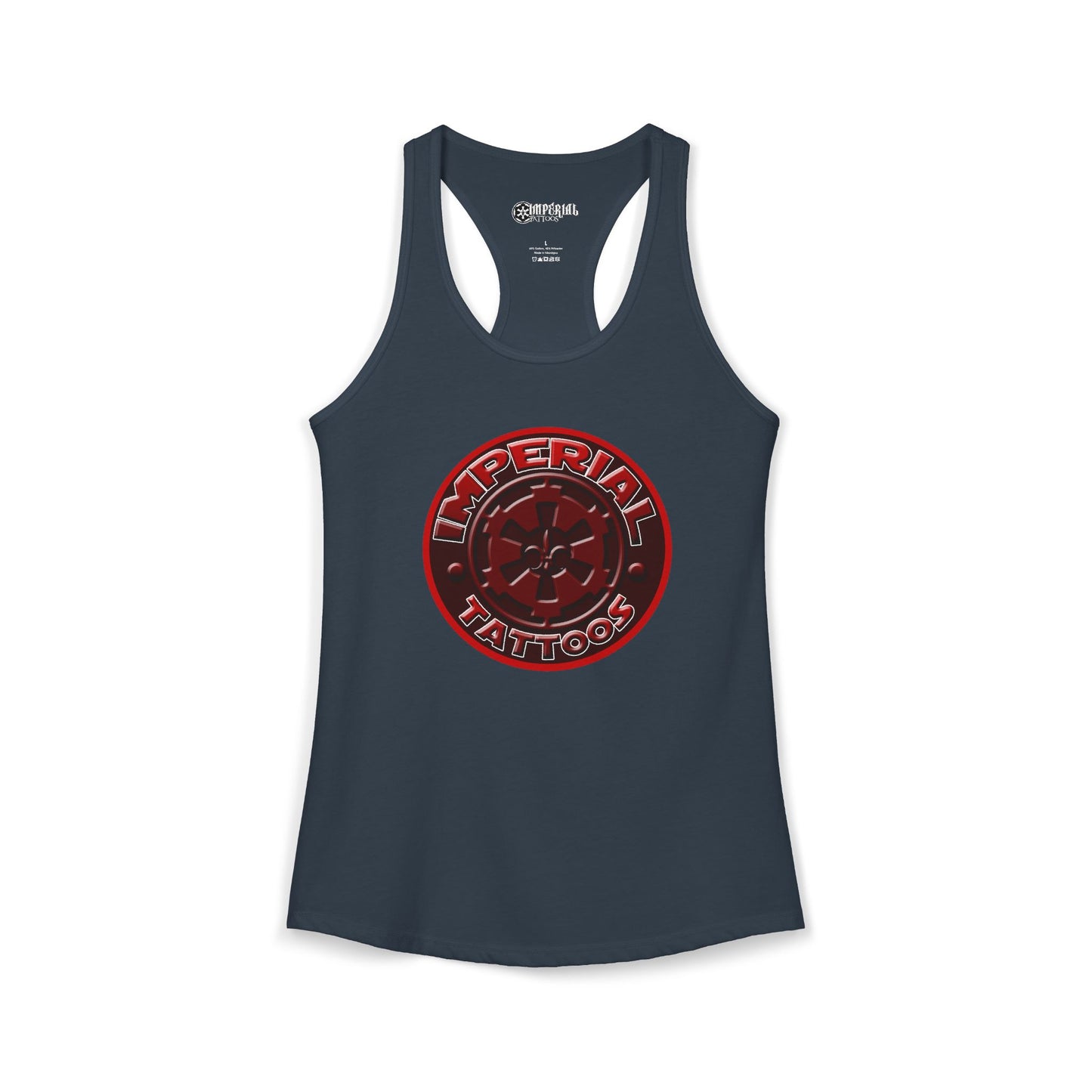 Women's Racerback Tank Imperial Tattoos 2016 COG RED