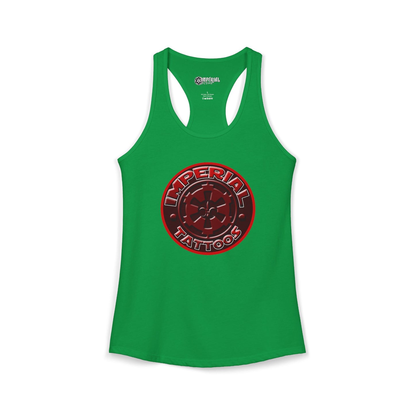 Women's Racerback Tank Imperial Tattoos 2016 COG RED