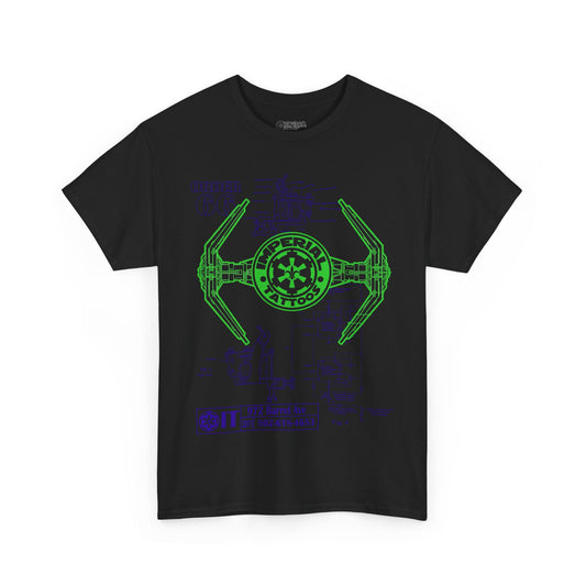 Schematic Green/Purple T-Shirt