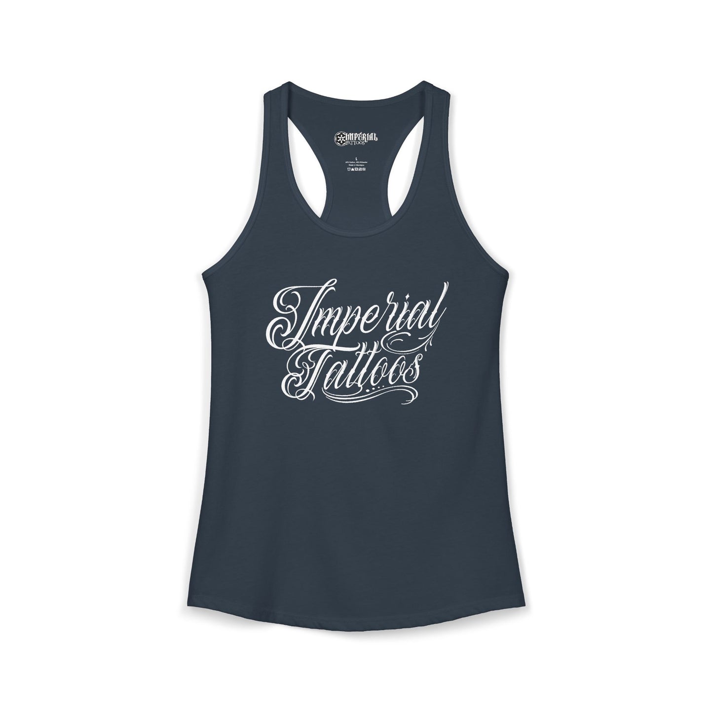 Women's Racerback Tank Imperial Tattoos Beautiful Disaster
