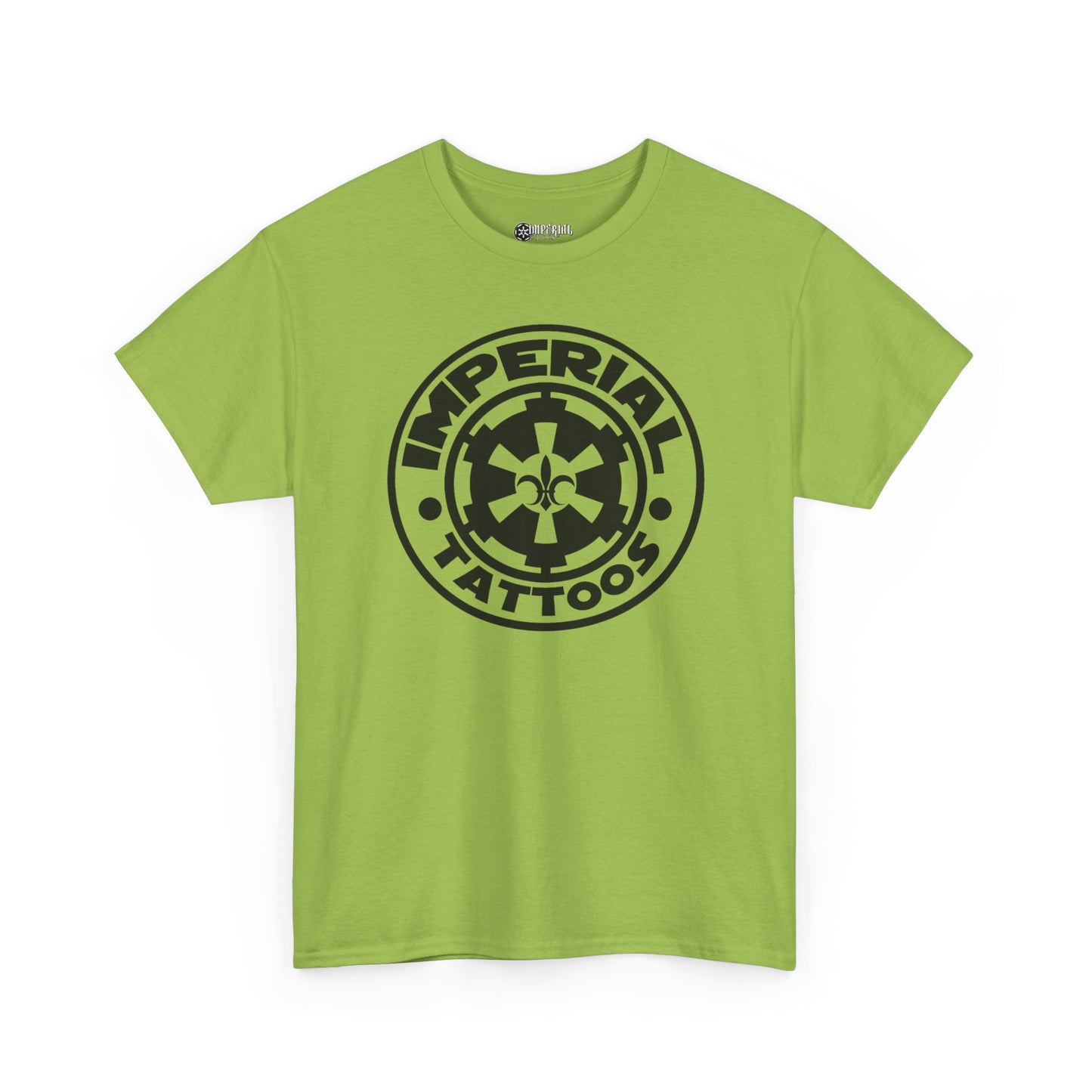 OG 2010 Cog Black | Unisex Tattoo-Themed Heavy Cotton Tee, Tattoo Lover Gift, Graphic Tee for Artists, Casual Wear, Birthday Gift for Him/Her