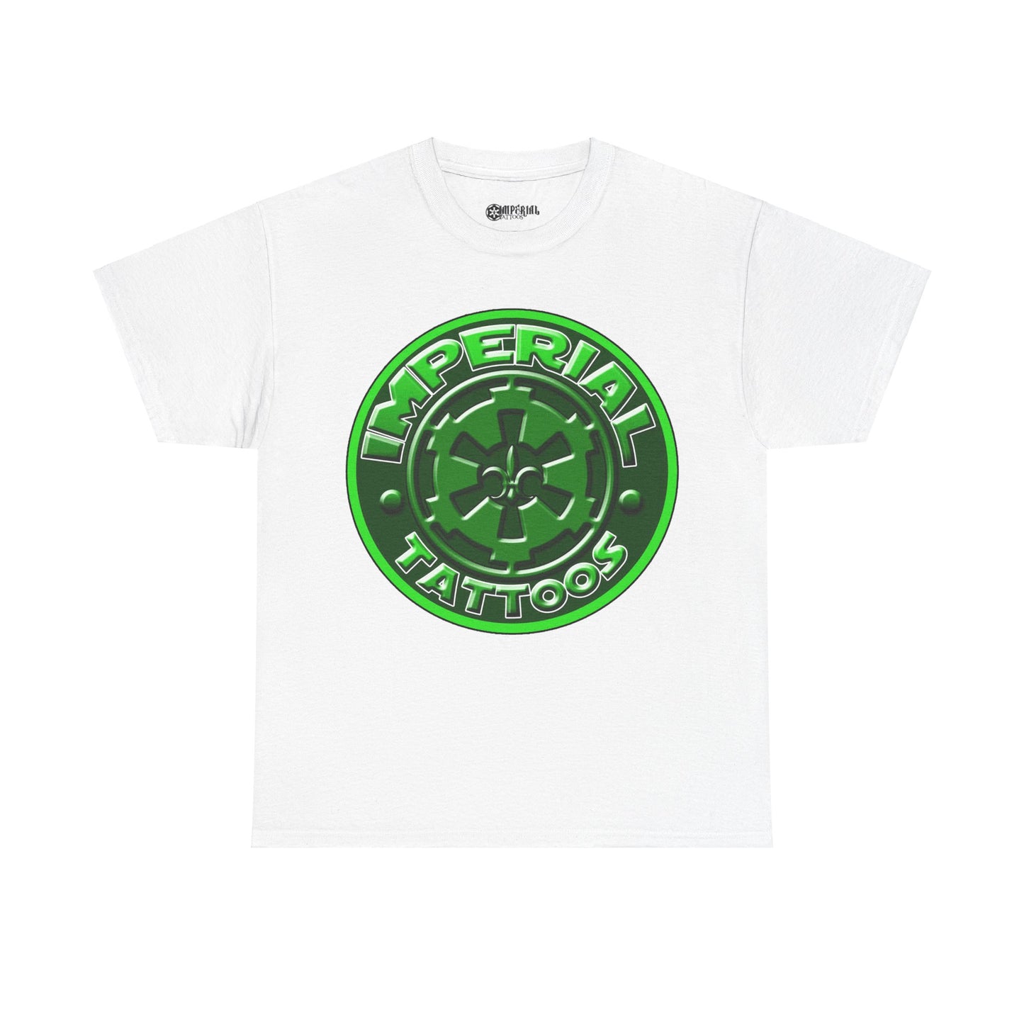 Imperial Tattoos Green Logo T-Shirt - Fresh and Bold