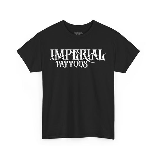 Gothic Script White T-Shirt