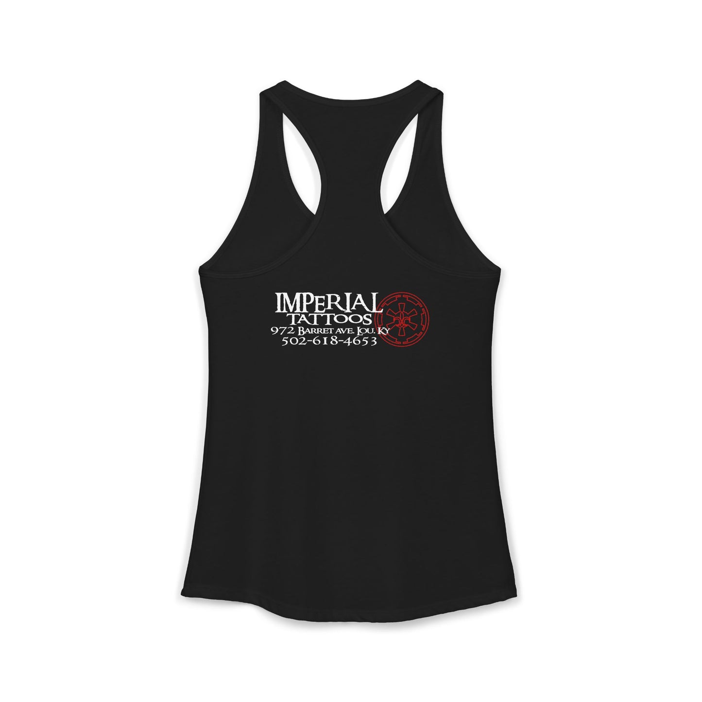 Women's Racerback Tank Imperial Tattoos 2016 COG GREY