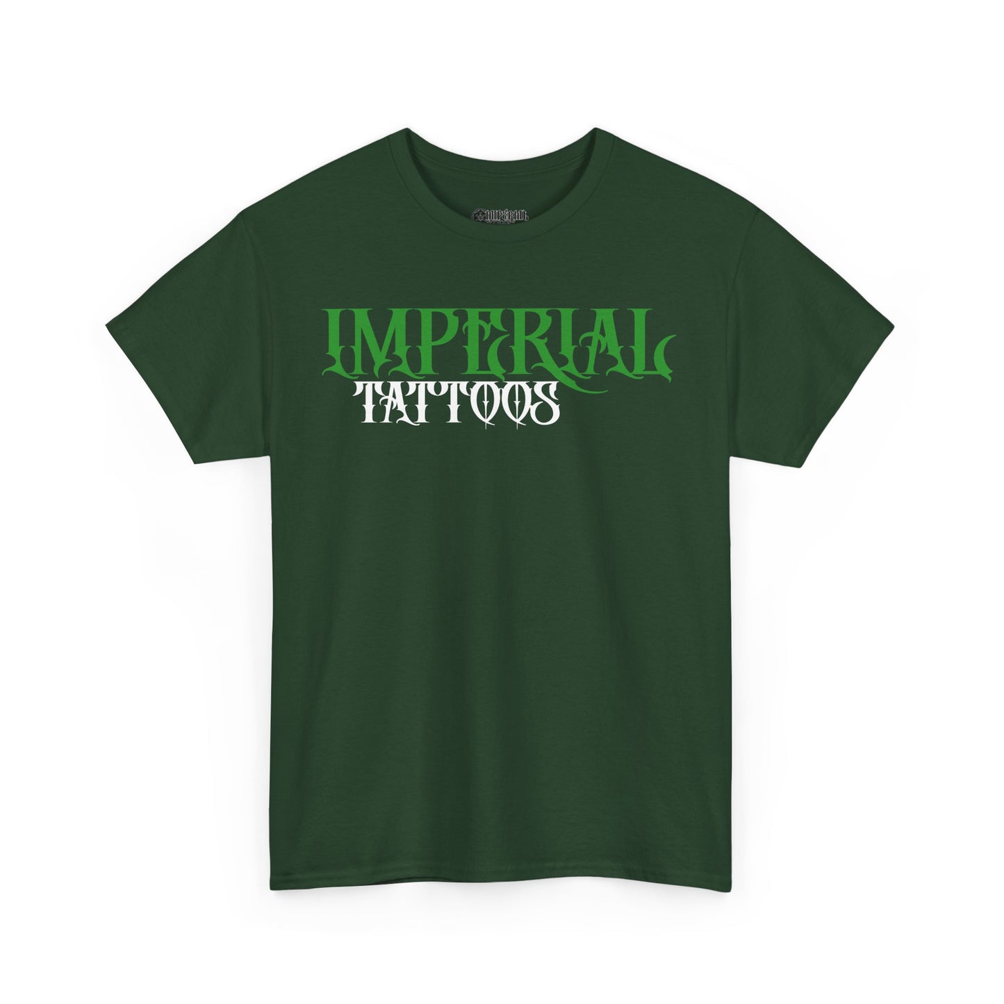 Gothic Script Green T-Shirt