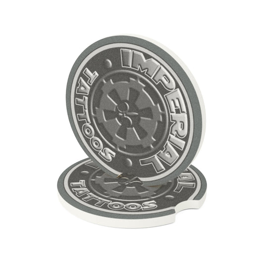 Imperial Soapstone Car Coaster –  Emblem Drink Holder for Vehicles