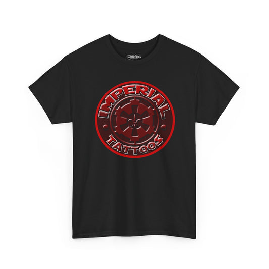 2016 Cog- Red | Imperial Tattoos Graphic Tee - Unisex Heavy Cotton Shirt, Tattoo Parlor Merch, Gift for Tattoo Lovers, Casual Fashion, Cool Streetwear