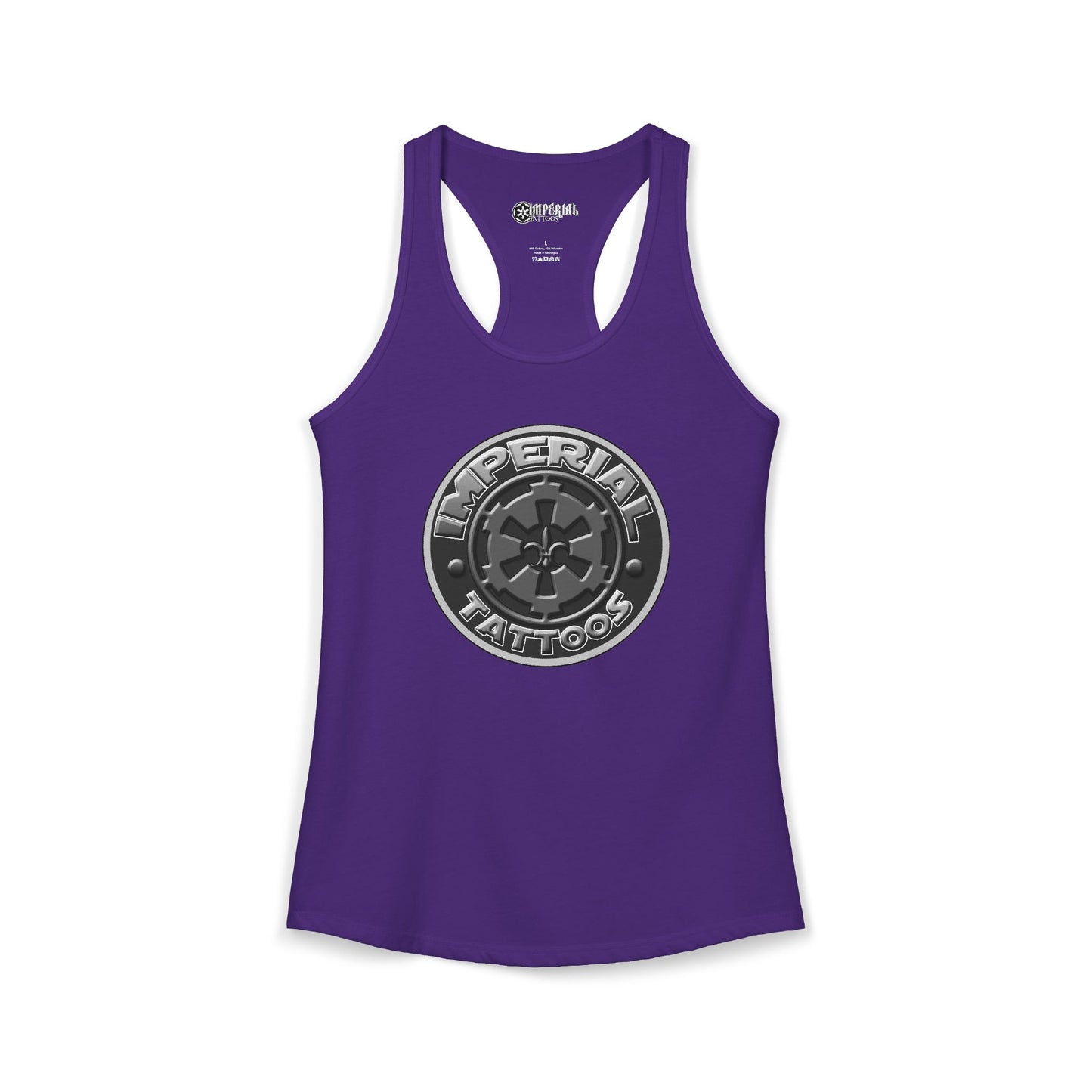 Women's Racerback Tank Imperial Tattoos 2016 COG GREY